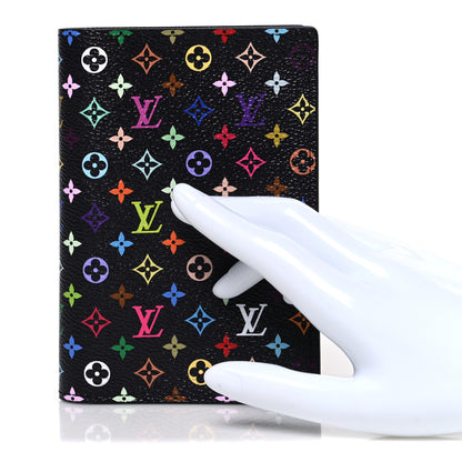 Louis Vuitton LV X TM Monogram Multicolor Passport Cover Black 2 of 6