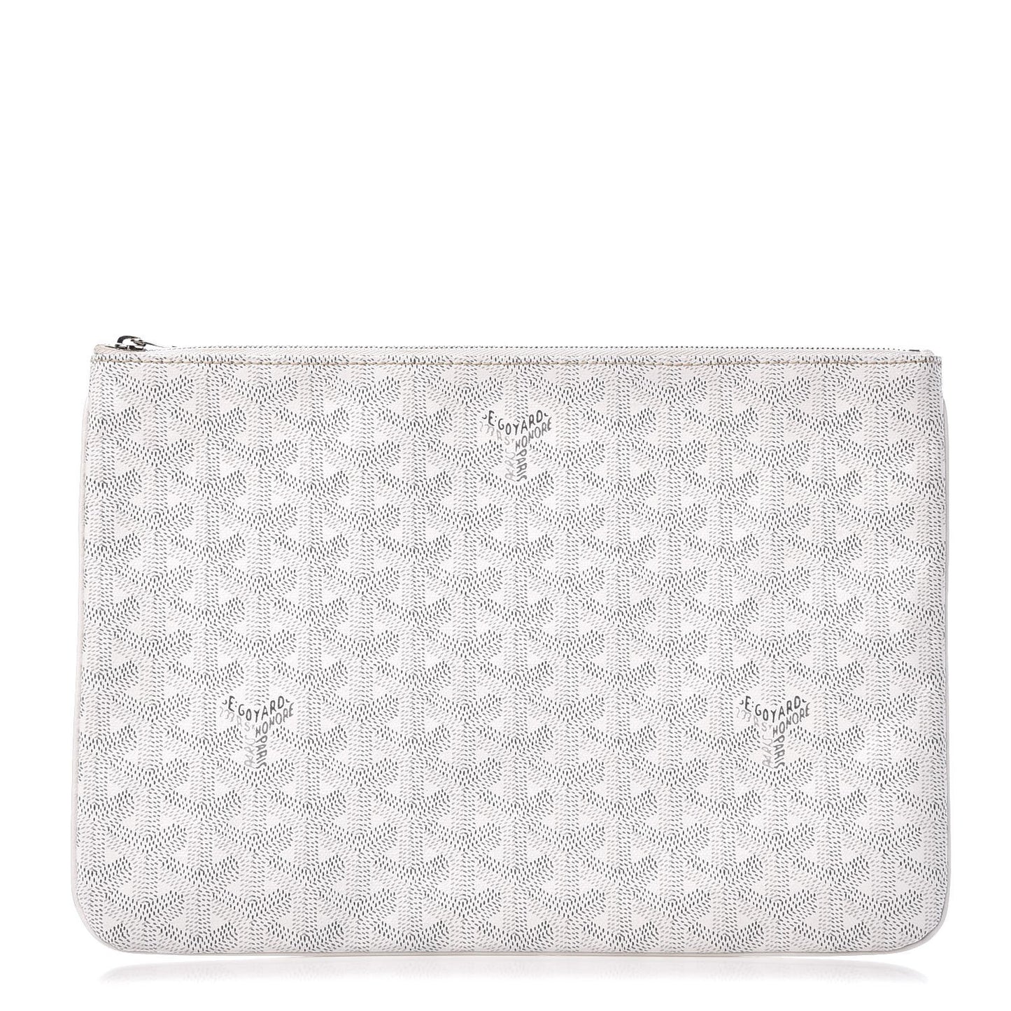 Goyardine Senat Pochette MM White