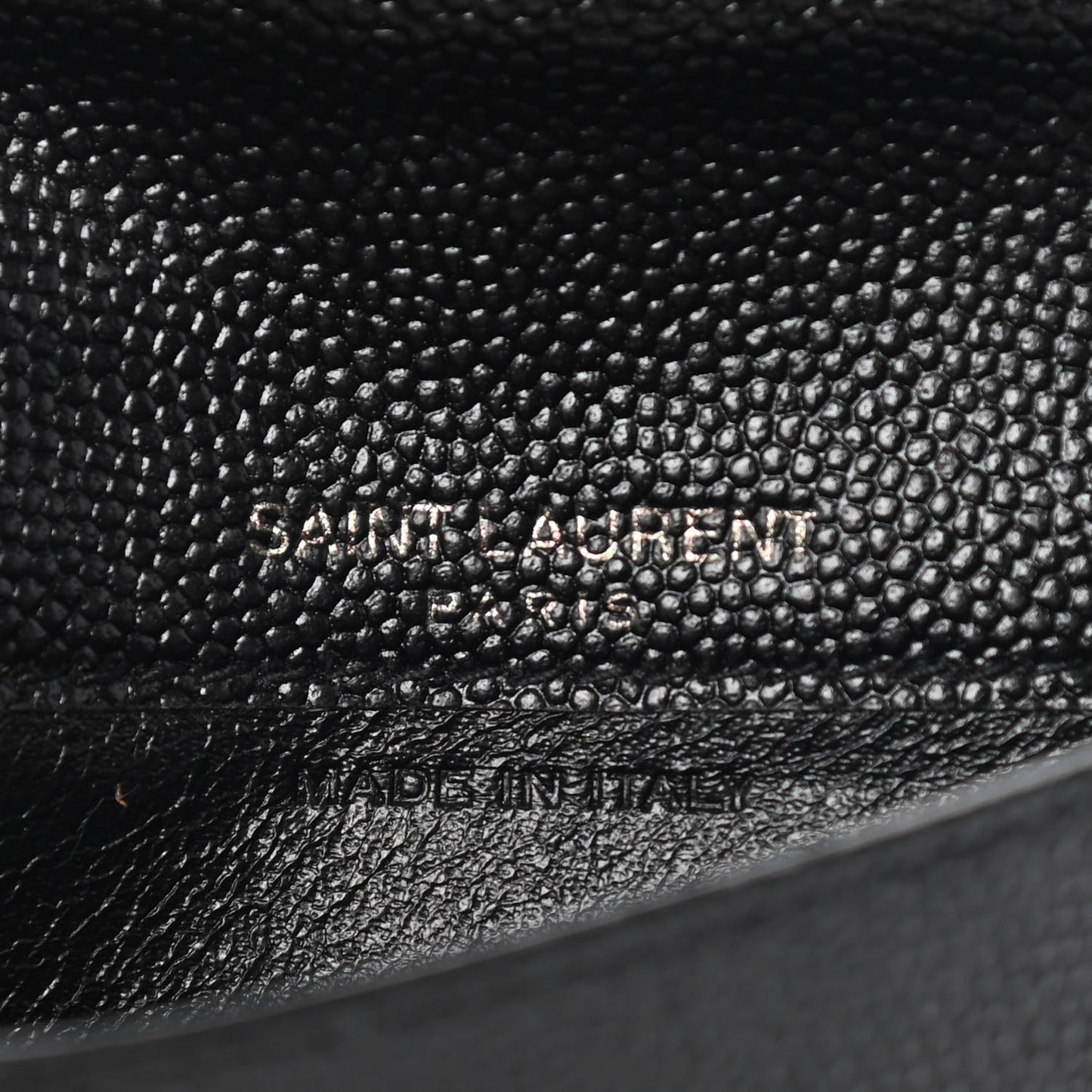 Grain de Poudre Uptown Card Holder Black