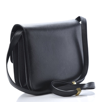 Celine Goatskin Medium Classic Box Flap Bag Black 3 of 16