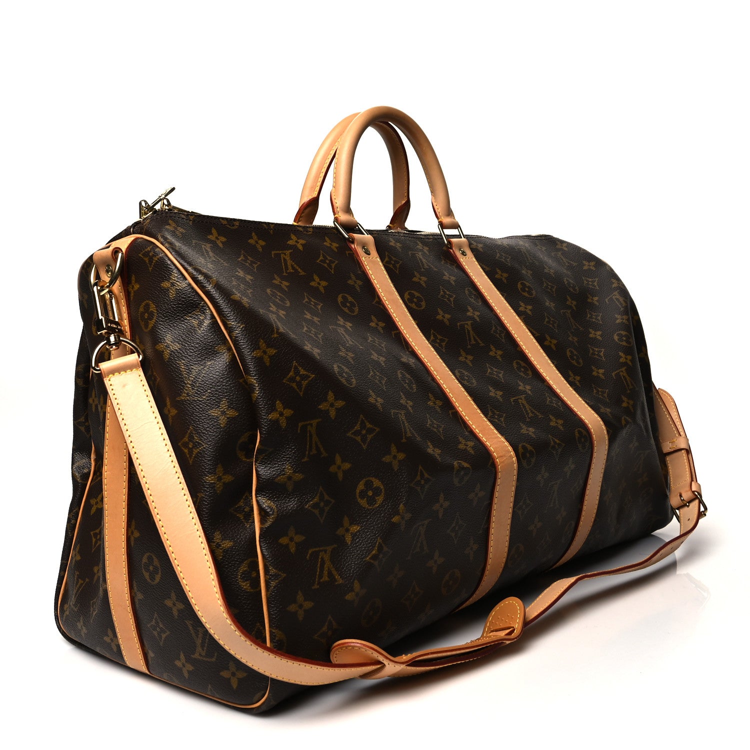 Louis Vuitton Monogram Keepall Bandouliere 55 3 of 14