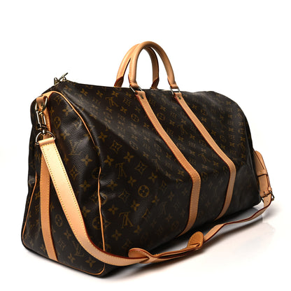 Louis Vuitton Monogram Keepall Bandouliere 55 3 of 14