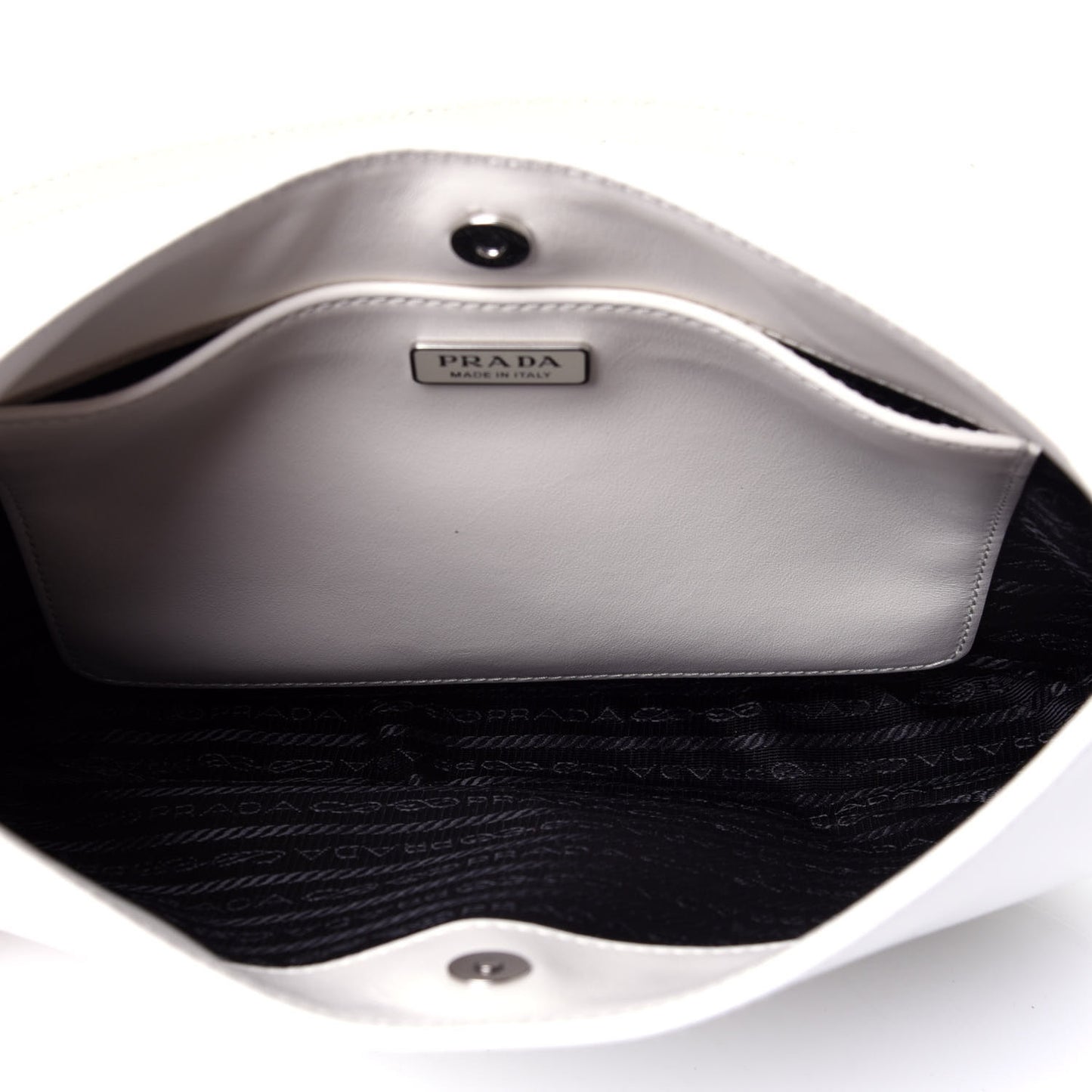 Spazzolato Cleo Shoulder Bag White