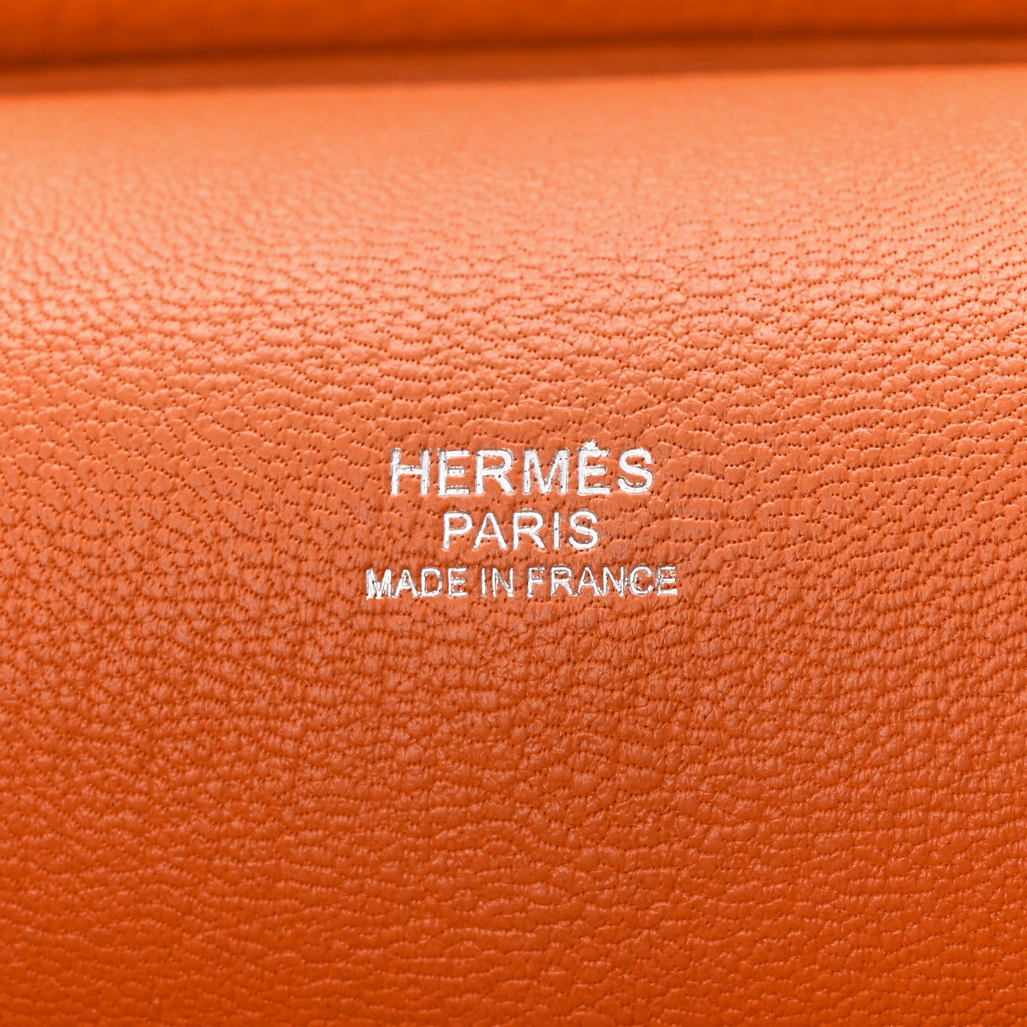 Hermes Taurillon Clemence Jypsiere 31 Orange 10 of 21