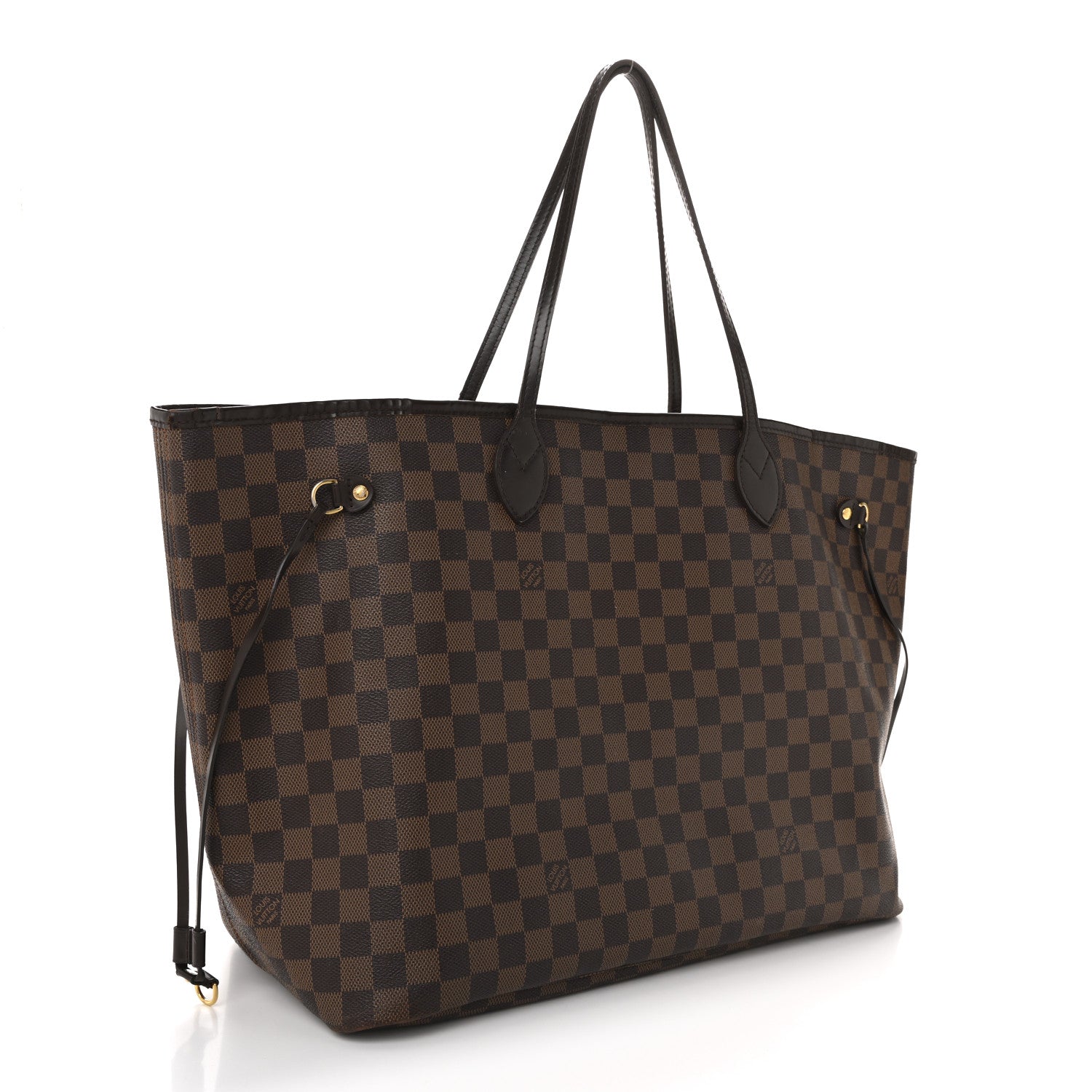 Louis Vuitton Damier Ebene Neverfull GM 3 of 15