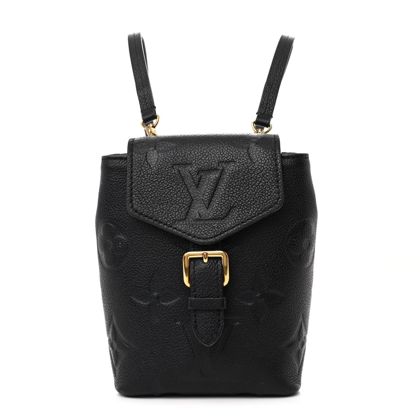 Empreinte Monogram Giant Tiny Backpack Black