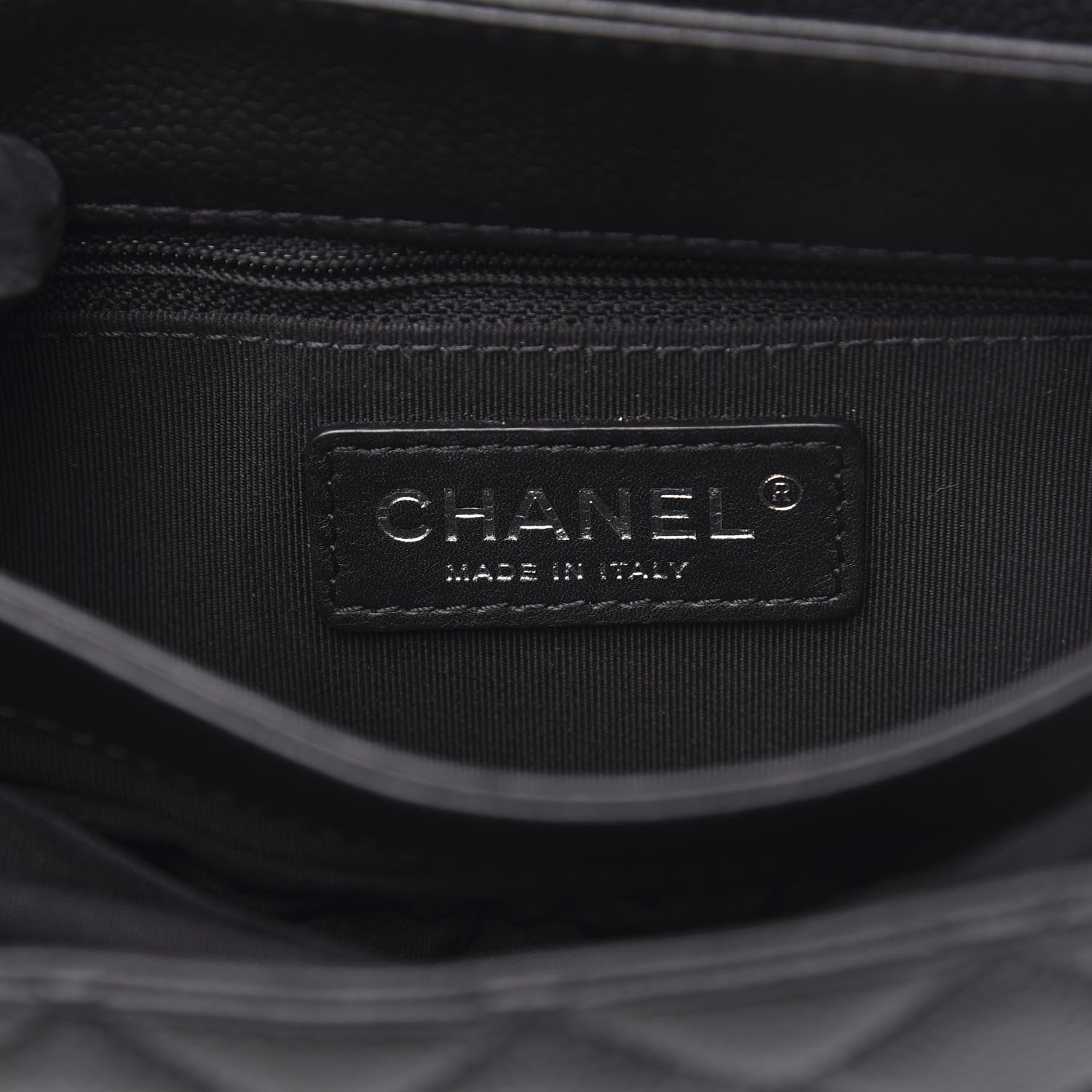 Chanel Caviar Quilted Mini All About Flap Bag Black 6 of 11
