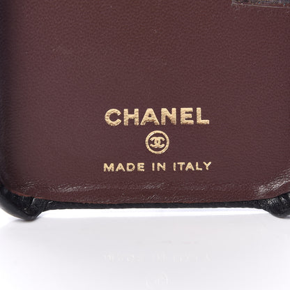 Chanel Caviar Quilted iPhone X Coco Tech Case Black 6 of 9