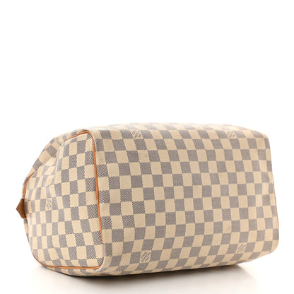 Louis Vuitton Damier Azur Speedy 30 4 of 10