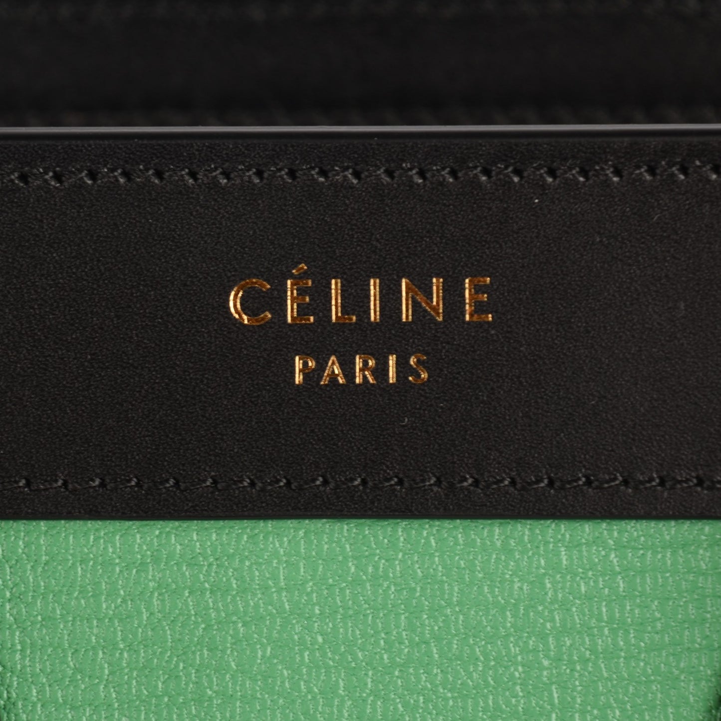 Smooth Calfskin Goatskin Nano Tri-Color Luggage Palm