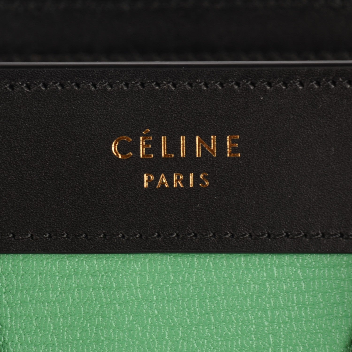 Celine Smooth Calfskin Goatskin Nano Tri-Color Luggage Palm 9 of 9