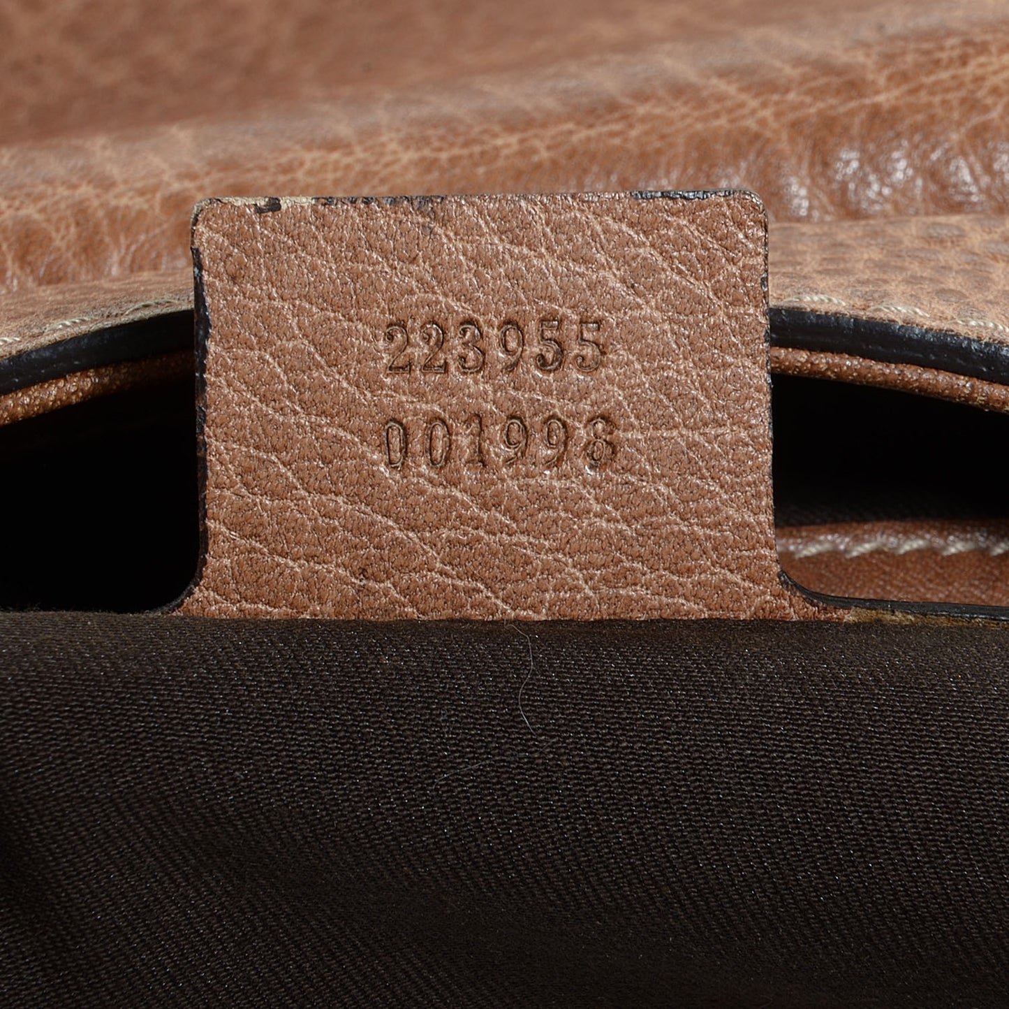 Leather New Pelham Large Shoulder Bag Light Brown