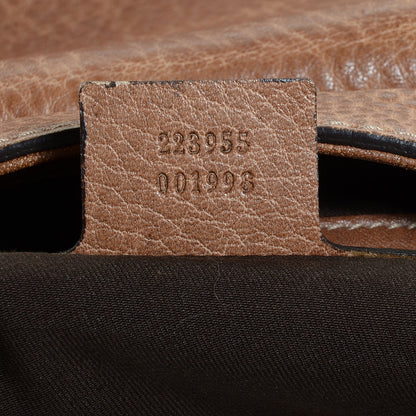 Gucci Leather New Pelham Large Shoulder Bag Light Brown 7 of 7