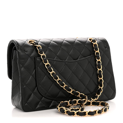 Chanel Caviar Quilted Small Double Flap Black 3 of 11