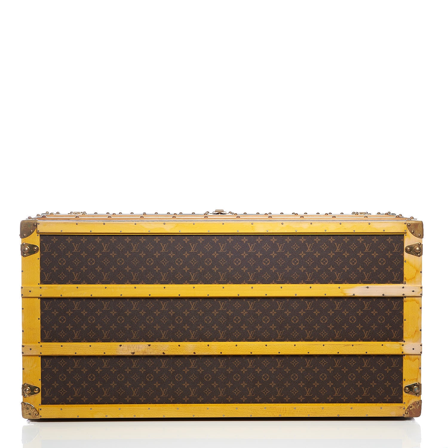Louis Vuitton Monogram Malle Courrier Lozine Trunk 110 11 of 50