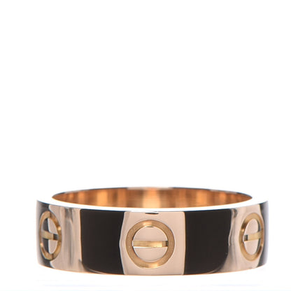Cartier 18K Yellow Gold 5.5mm LOVE Ring 52 6 1 of 5