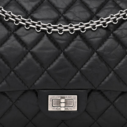 Chanel Aged Calfskin Quilted 2.55 Reissue 226 Flap Black 8 of 10