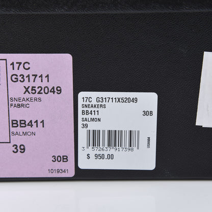 Chanel Canvas Womens CC Sneakers 39 Salmon 10 of 10