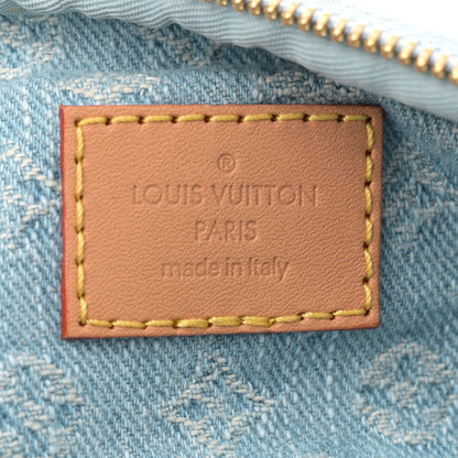 Louis Vuitton Monogram Denim Mini Bumbag Sky Blue 6 of 11