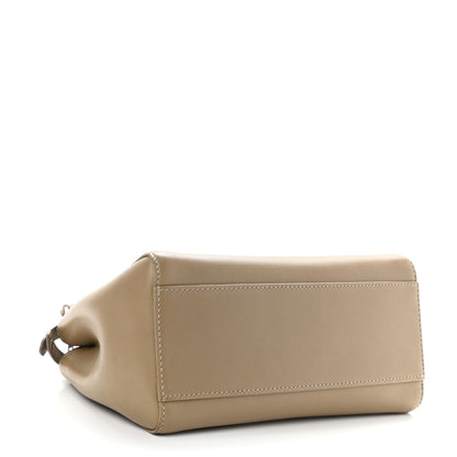 Fendi Nappa Mini Peekaboo Iconic Satchel Tortora 4 of 11