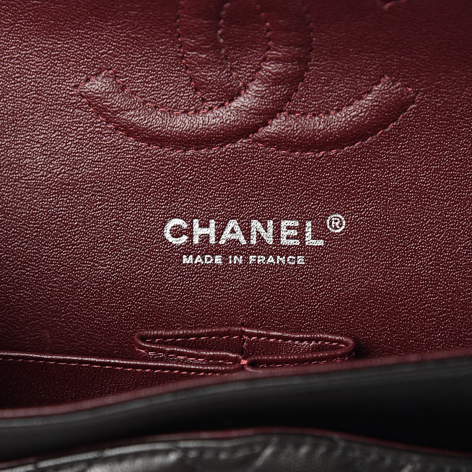 Chanel Lambskin Quilted Medium Double Flap Black 5 of 10