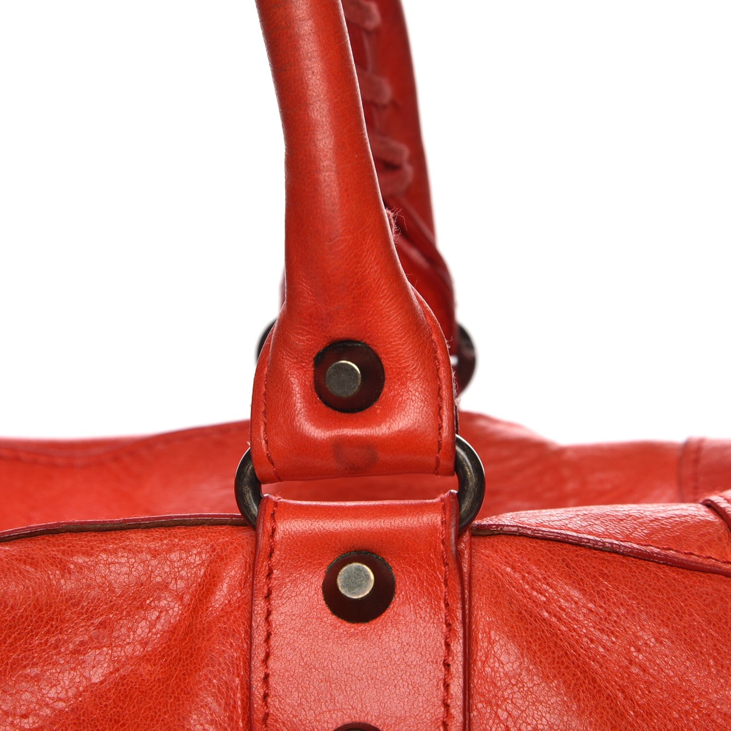 Balenciaga Agneau Classic Hardware Work Vermillion 12 of 18