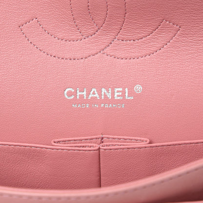 Chanel Lambskin Quilted Medium Double Flap Pink 7 of 14
