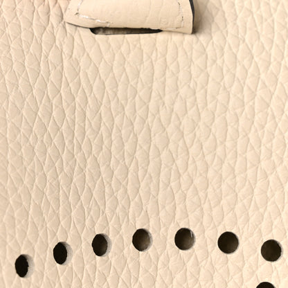Hermes Taurillon Clemence Evelyne 23 Poche III Cream 7 of 11