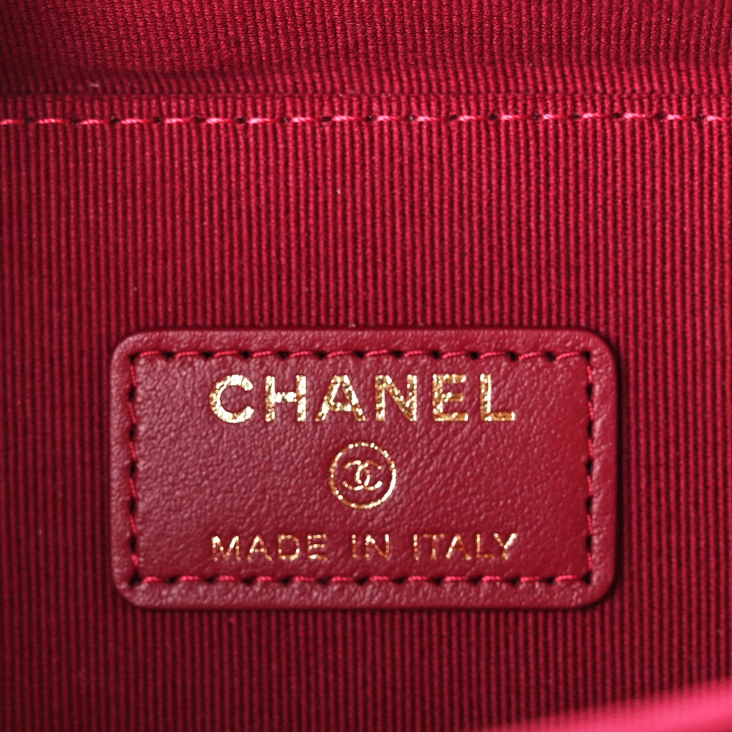 Caviar Quilted Twist Your Buttons Clutch With Chain Black