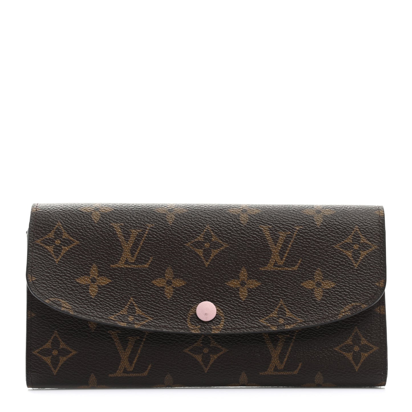 Monogram Emilie Wallet Rose Ballerine