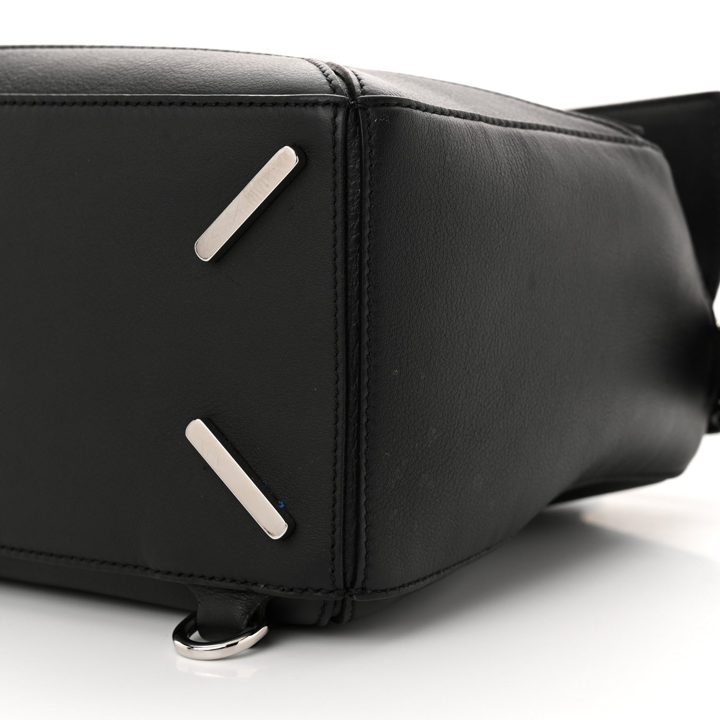 Calfskin Medium Puzzle Bag Black