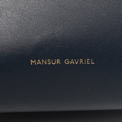 Mansur Gavriel Calfskin Backpack Bag Blu 7 of 9