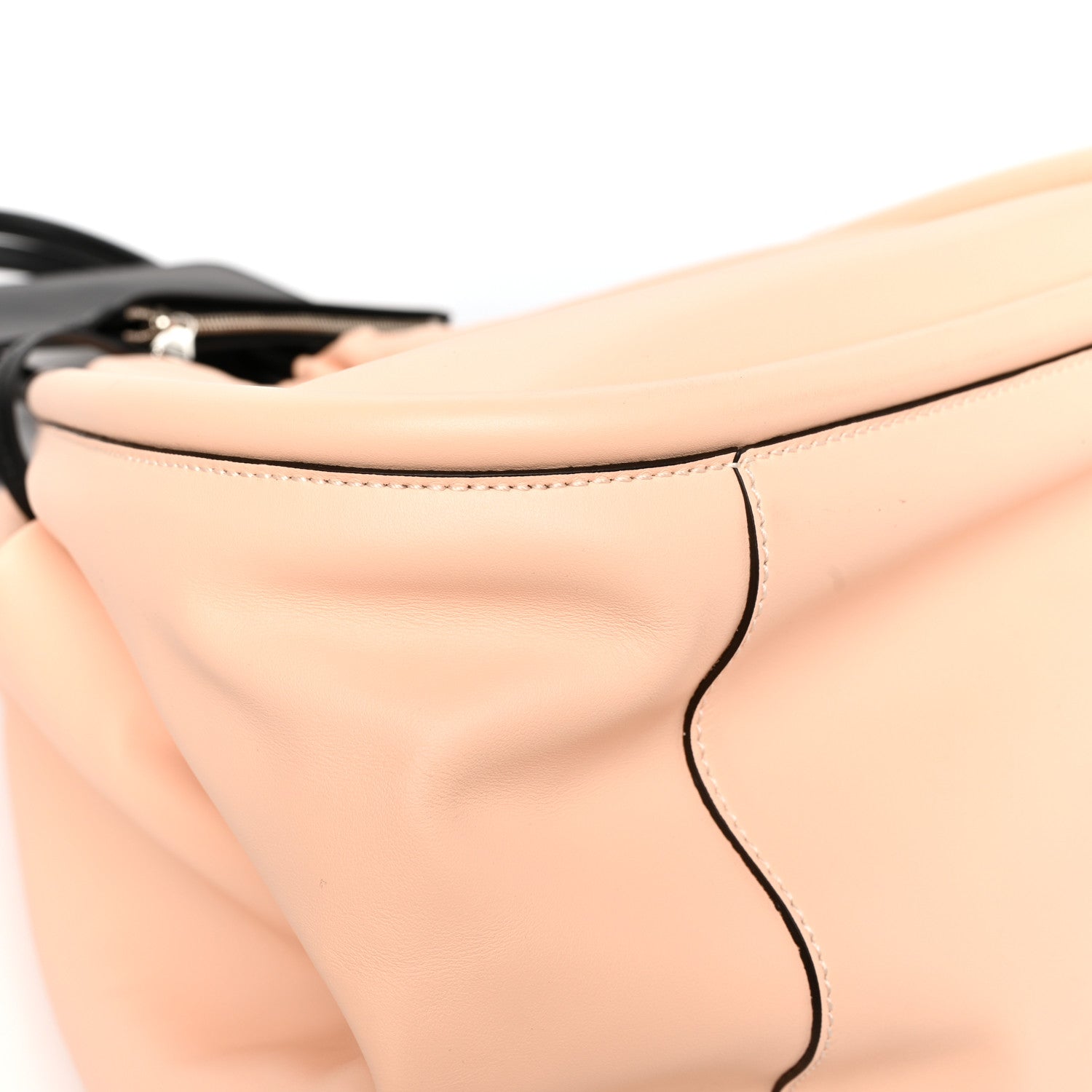 Proenza Schouler Calfskin Large Ruched Tote Peach 10 of 16