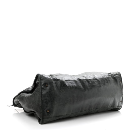 Balenciaga Agneau Classic Hardware Weekender Black 4 of 23