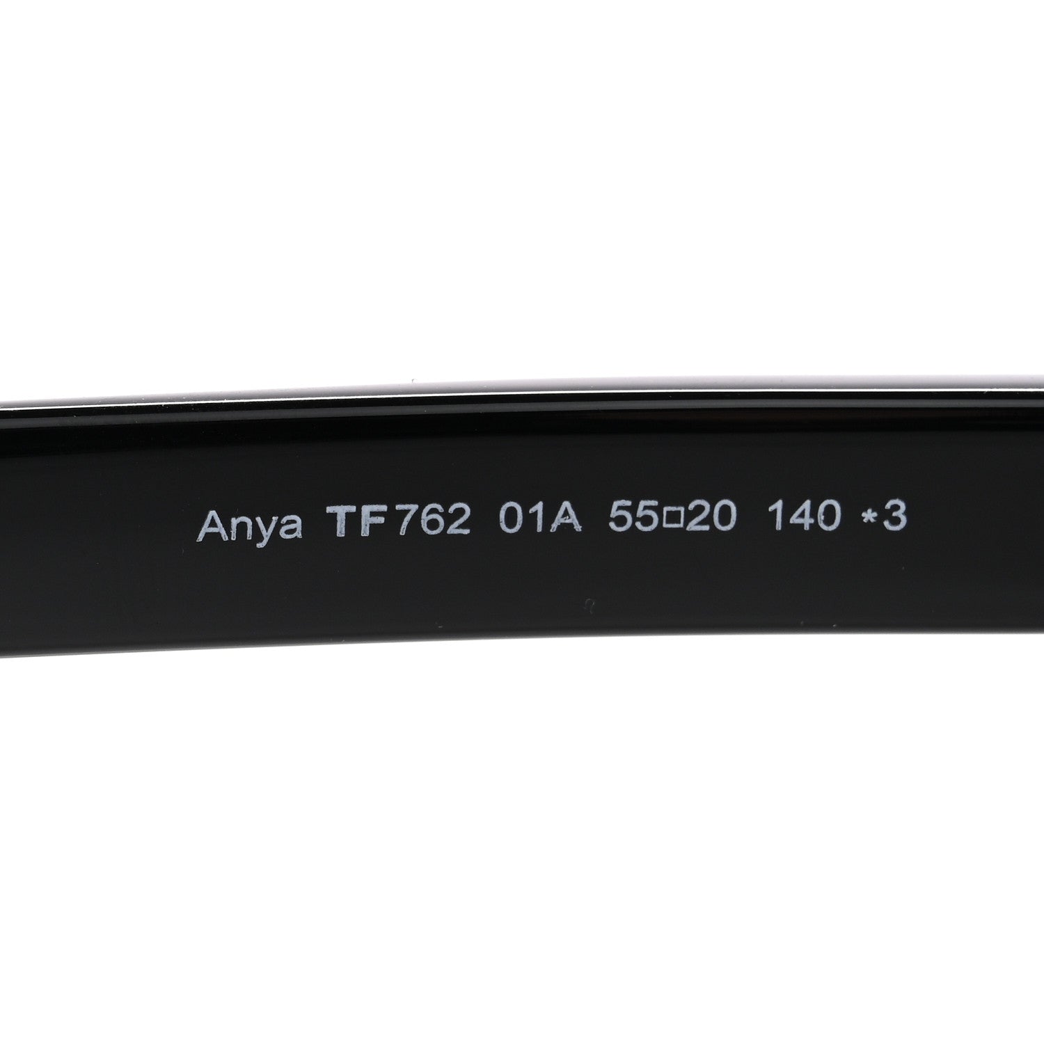 Tom Ford Acetate Anya Cat Eye Sunglasses TF762 Black 5 of 8