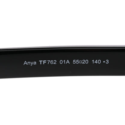 Tom Ford Acetate Anya Cat Eye Sunglasses TF762 Black 5 of 8