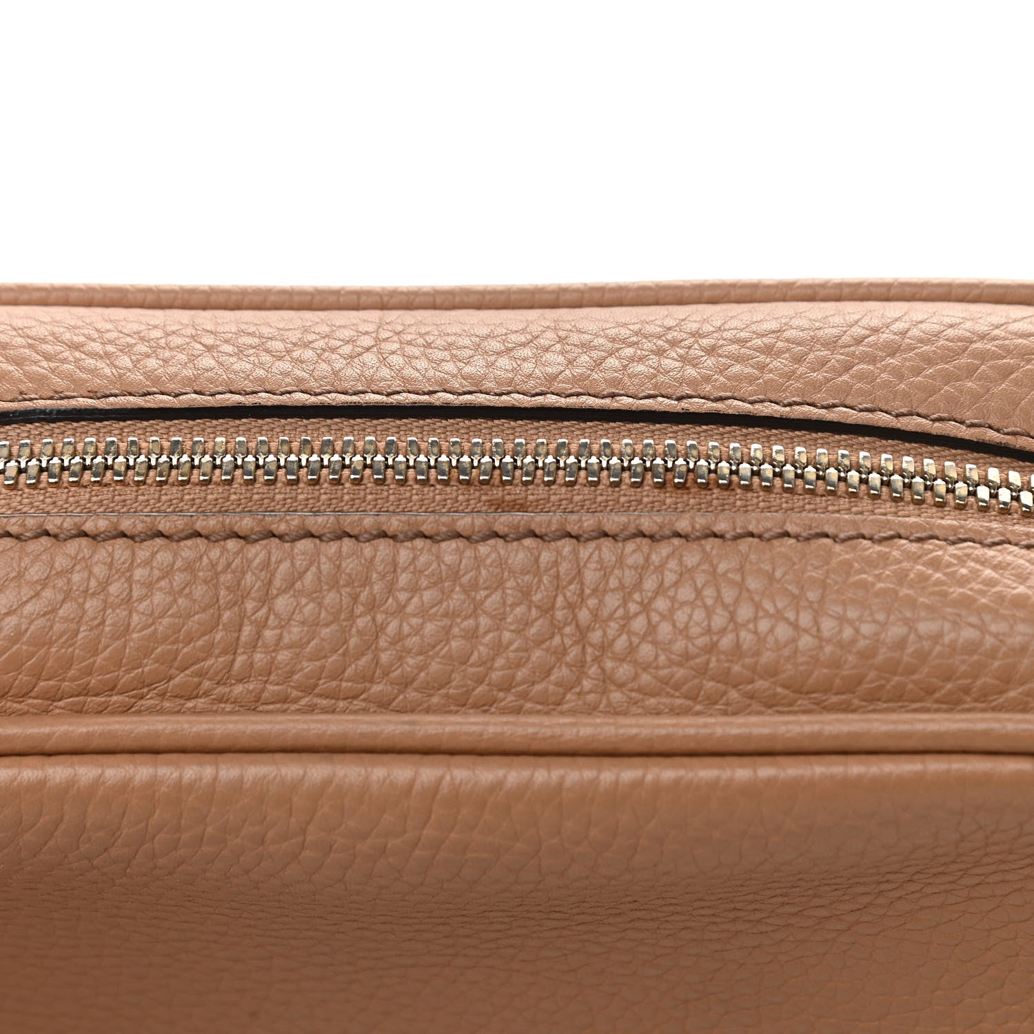 Gucci Pebbled Calfskin Small Soho Disco Bag Camelia 14 of 17