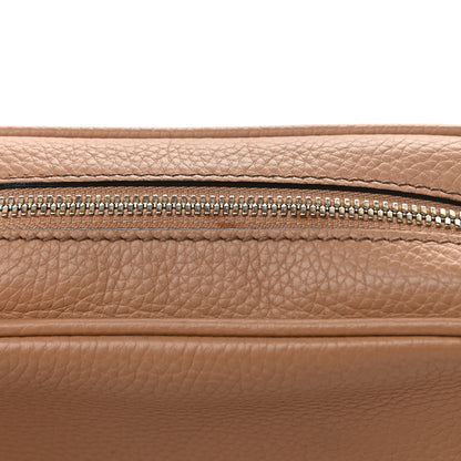 Gucci Pebbled Calfskin Small Soho Disco Bag Camelia 14 of 17