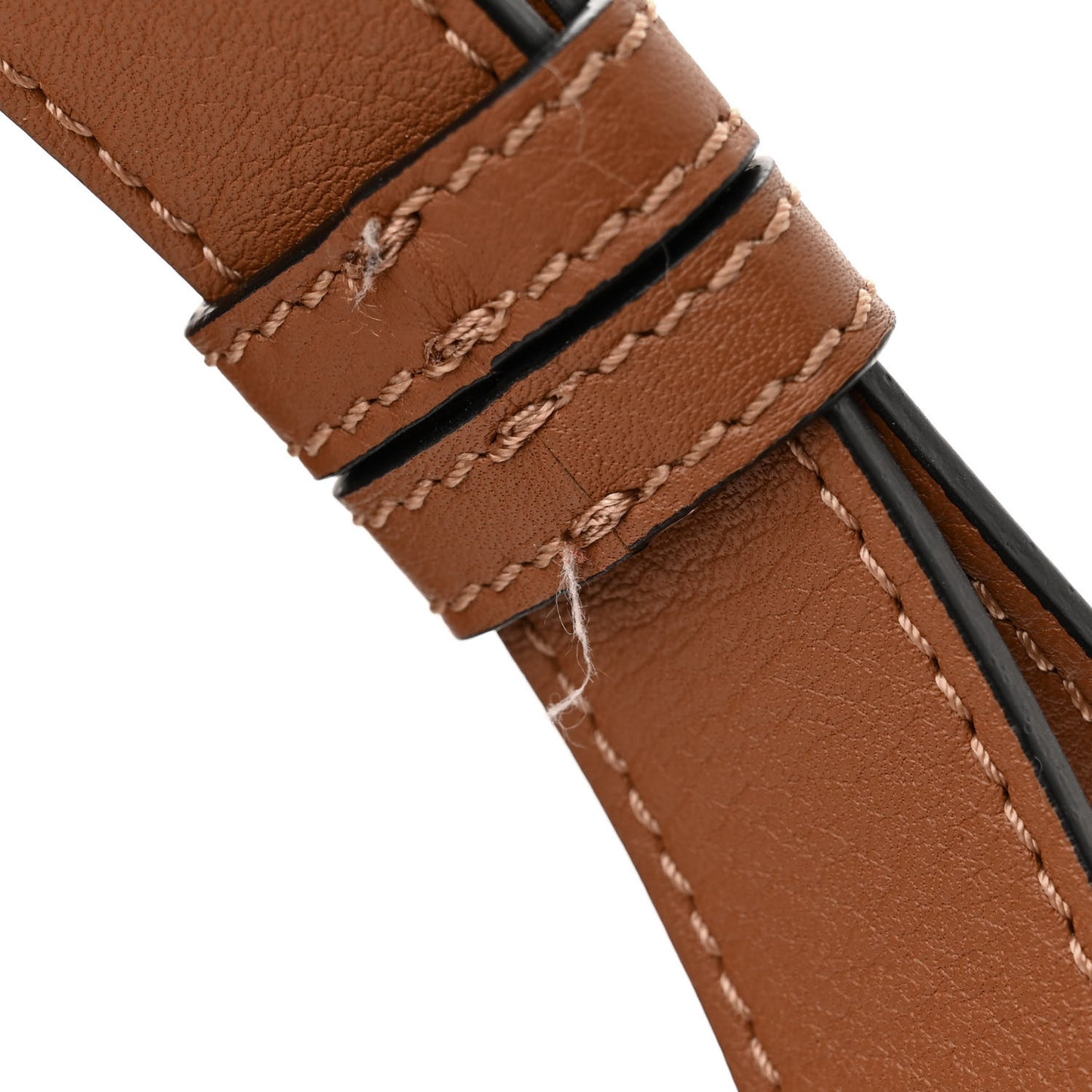 Calfskin Small Hammock Shoulder Bag Tan