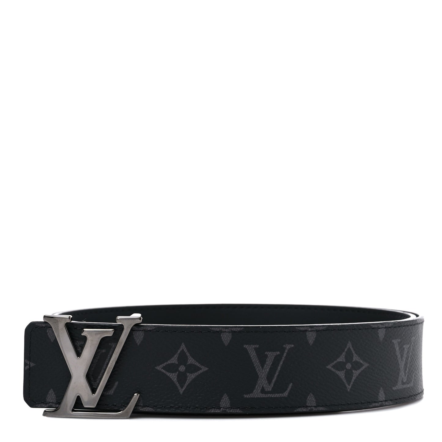 Monogram Eclipse Taigarama 40mm LV Initiales Reversible Belt 105 42 Black