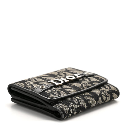 Christian Dior Monogram Trotter Wallet Black 4 of 10