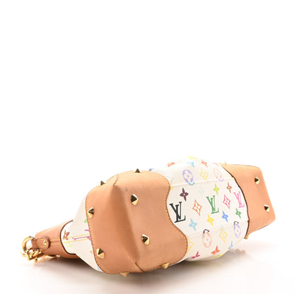 Louis Vuitton Monogram Multicolor Judy MM White 4 of 9