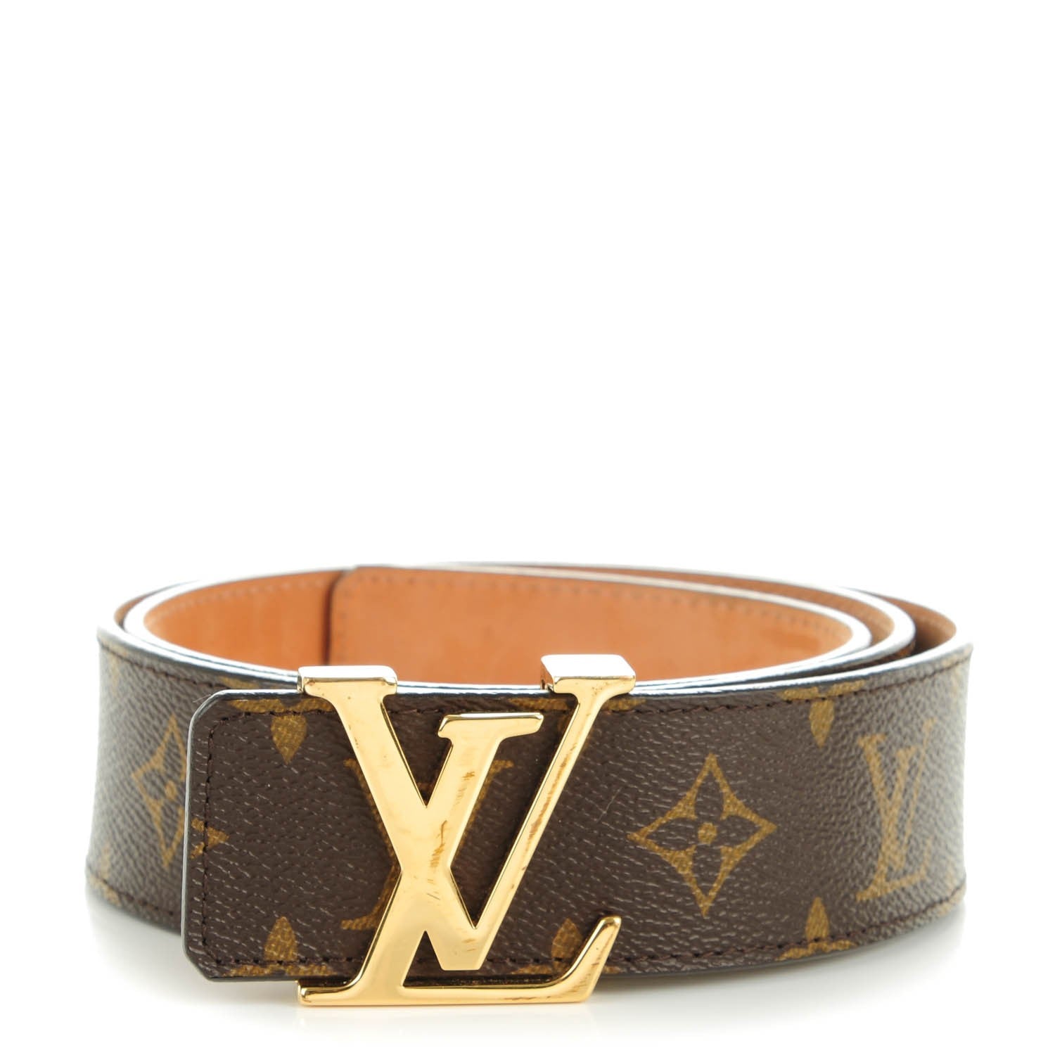 Louis Vuitton Monogram 40mm LV Initiales Belt 85 34 1 of 7