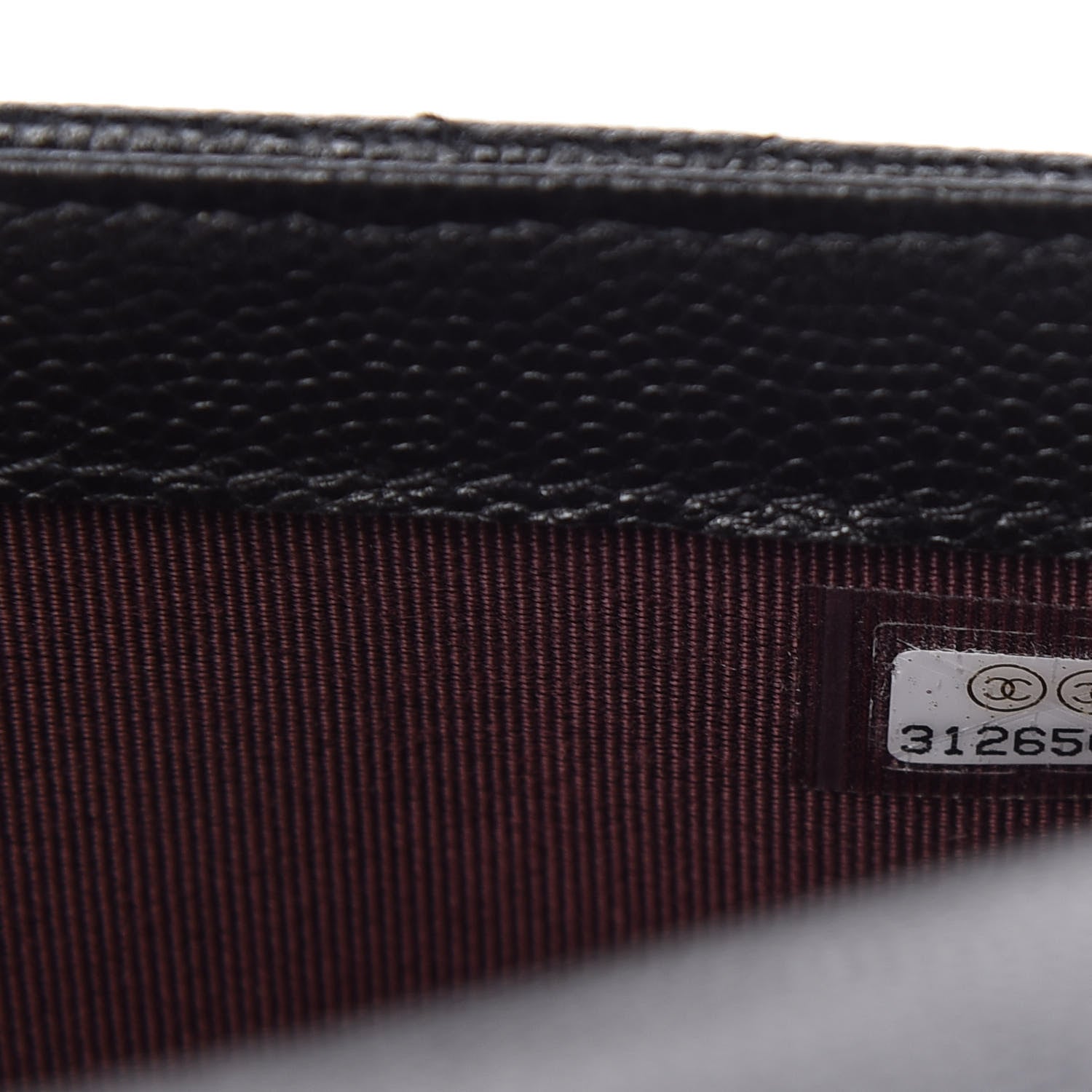 Chanel Caviar Quilted Flap Phone Holder With Chain Black 10 of 12