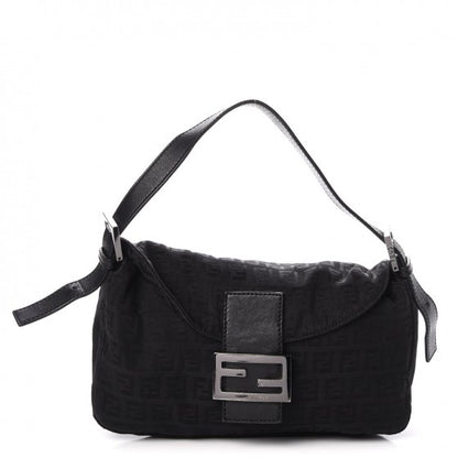 Fendi Zucchino Baguette Black 1 of 9