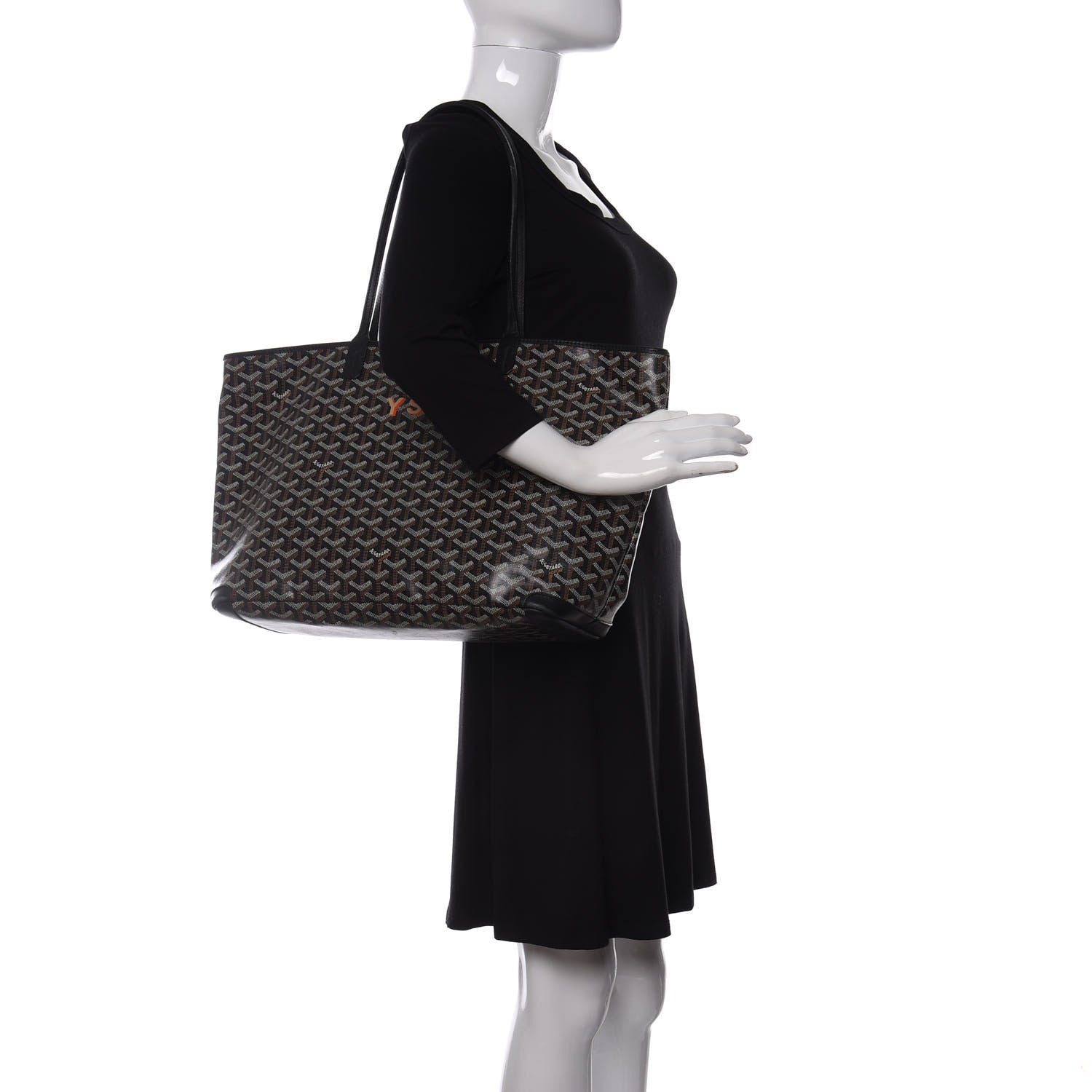 Goyard Goyardine Artois MM Black 2 of 10