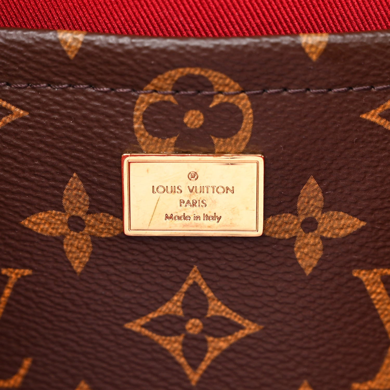 Louis Vuitton Patent Miroir Venice Scarlet 6 of 12