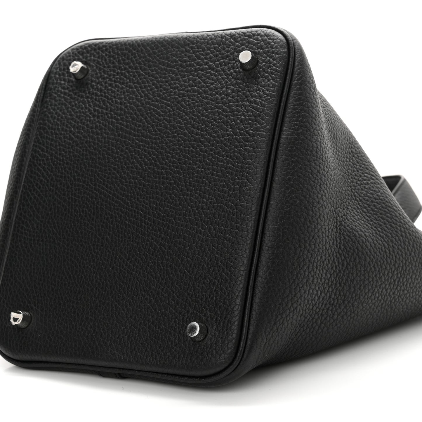 Taurillon Clemence Picotin Lock 22 MM Black
