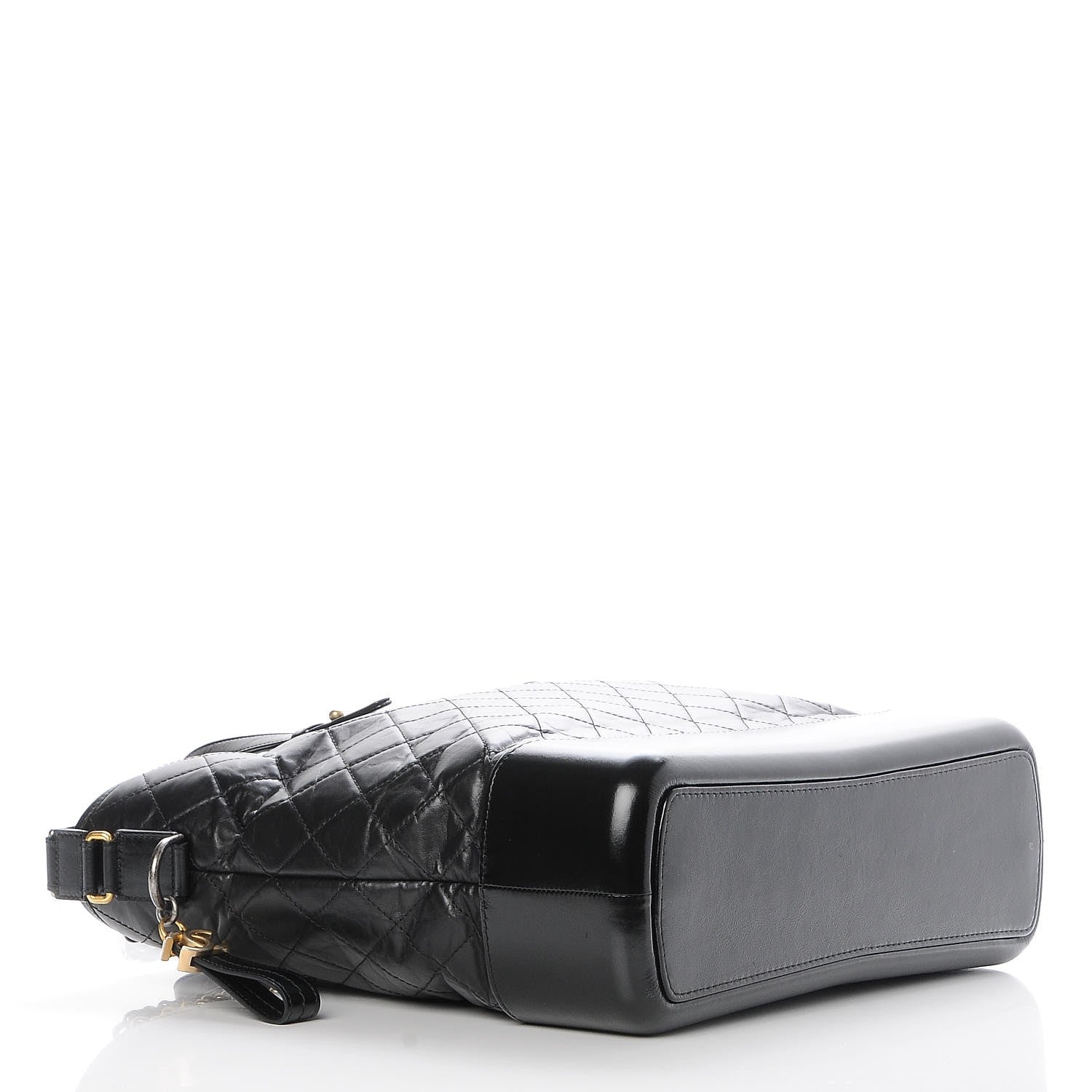 Chanel Calfskin Quilted Large Gabrielle Shopping Tote Black 5 of 8