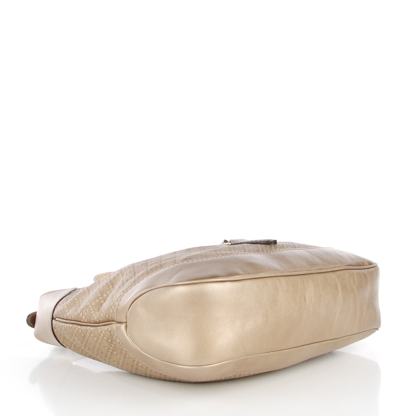 Diamante Medium New Jackie Shoulder Bag Champagne